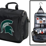 Michigan State Toiletry Bag or Mens MSU Spartans Travel Shaving Kit