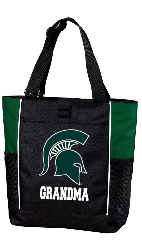 Michigan State Tote Bag MSU Spartans Carryall Tote