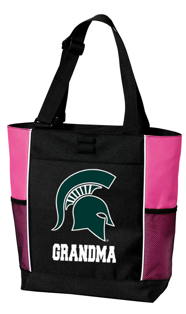 Michigan State Tote Bag MSU Spartans Carryall Tote