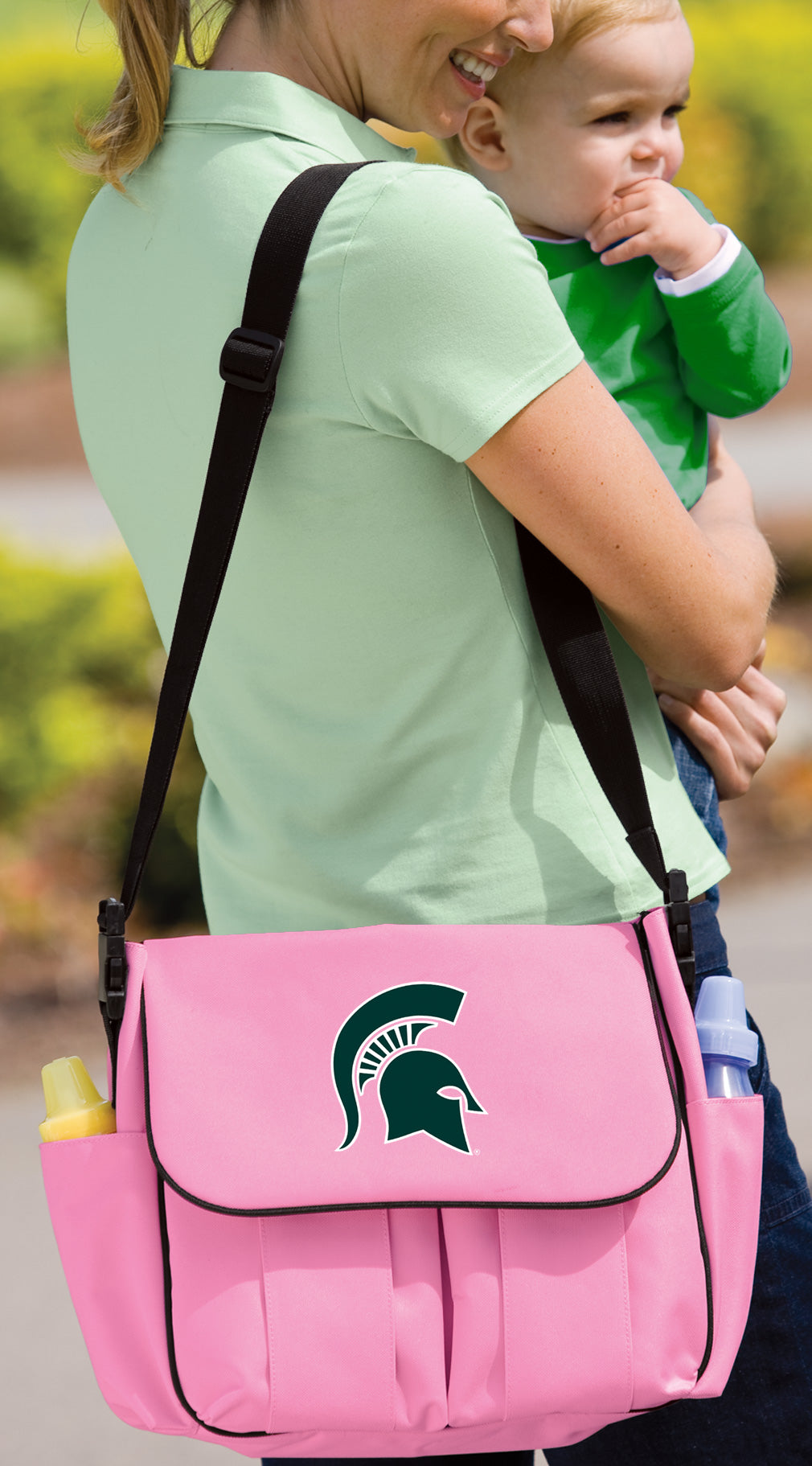 Michigan State Diaper Bag MSU Spartans Baby Bag