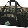 Michigan State Large Camo Duffel Bag MSU Peace Frog Suitcase or Sports Gear Bag