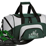 Michigan State Small Duffel Bag MSU Peace Frog Carryon Suitcase or Gym Bag