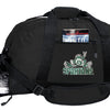 Michigan State Duffel Bag MSU Peace Frog Gym or Sports Bag with Shoe Pocket