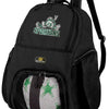 Michigan State Soccer Ball Backpack or MSU Peace Frog Volleyball Sports Gear Bag