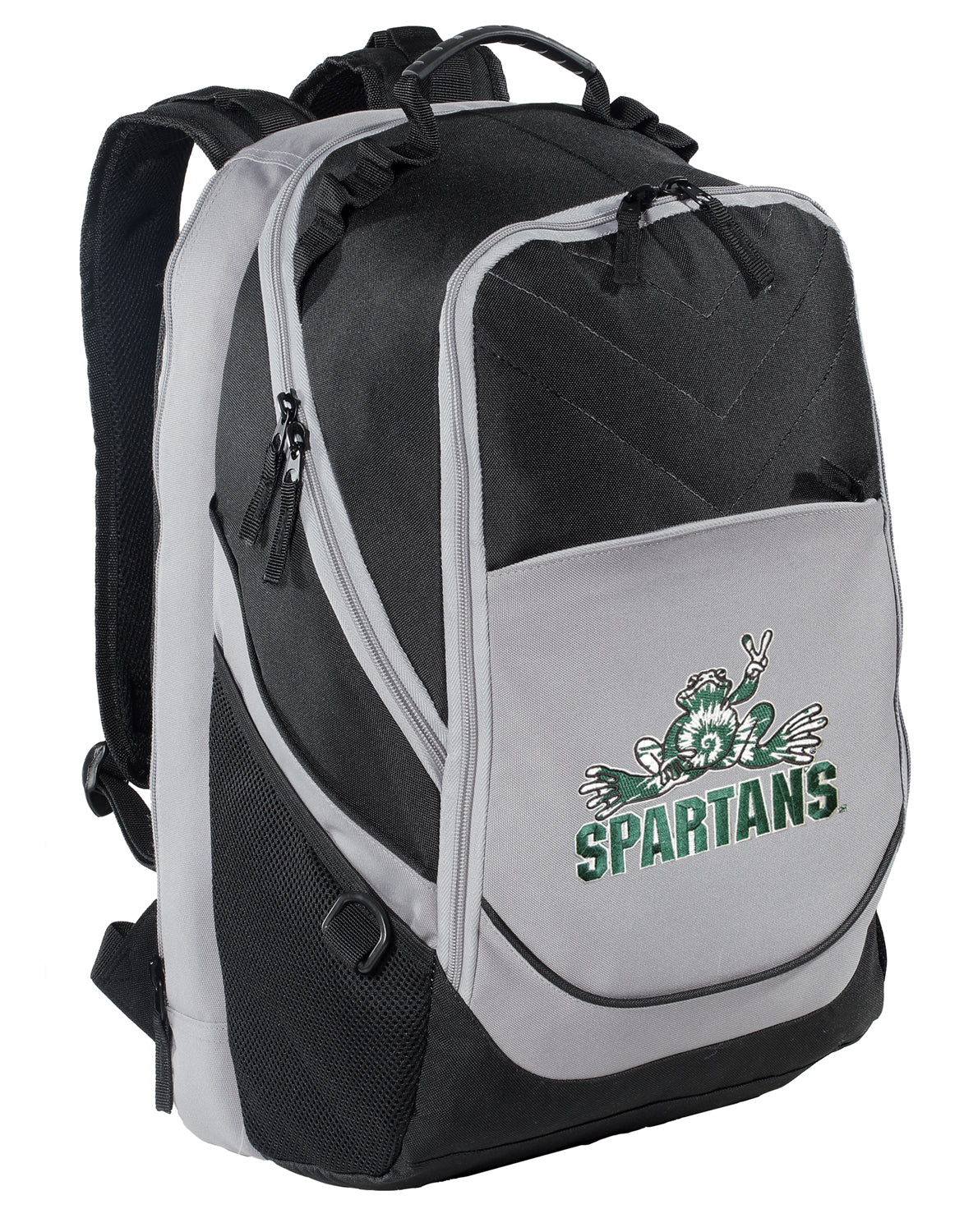 Michigan State Backpack MSU Peace Frog Laptop Computer Backpack