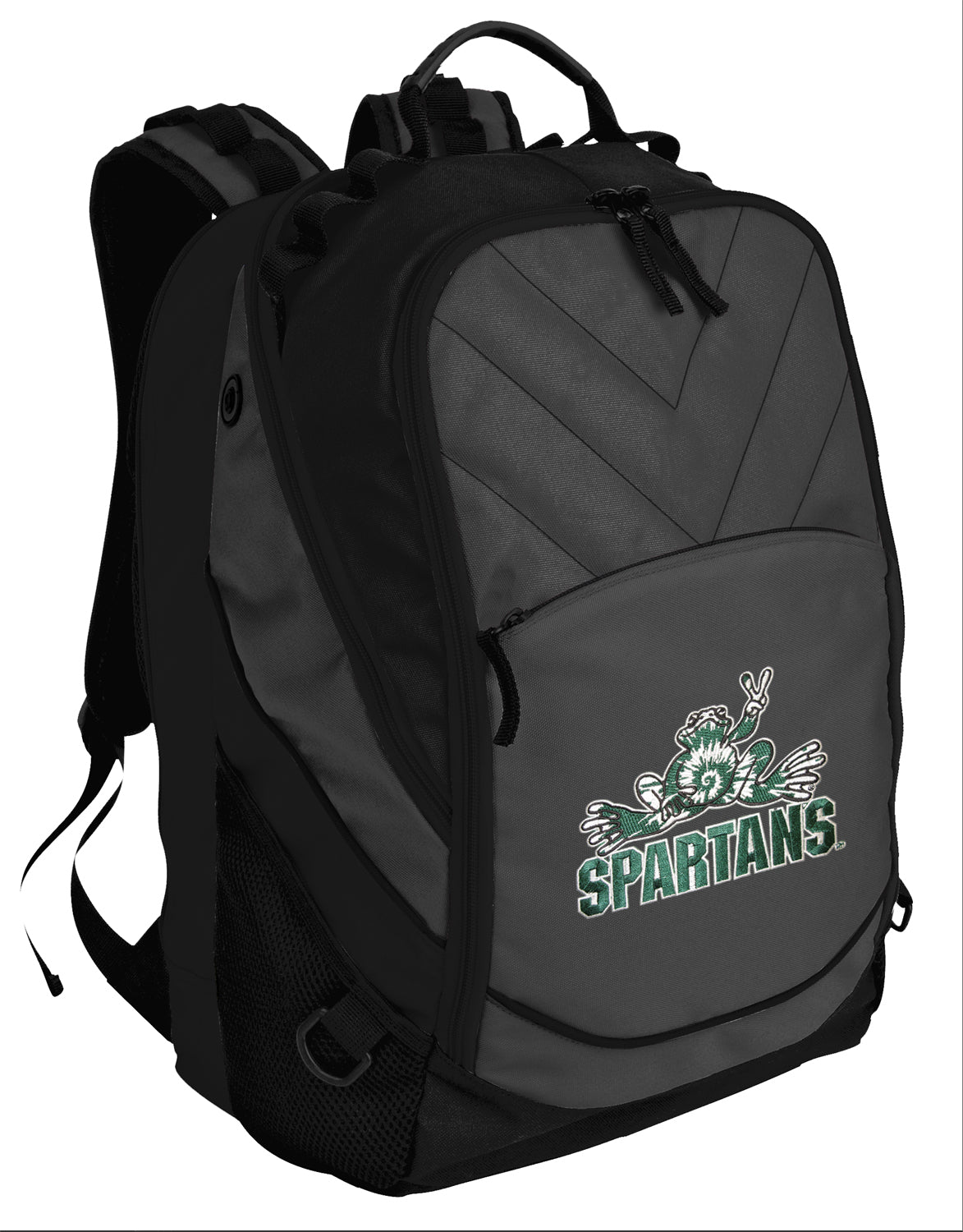 Michigan State Backpack MSU Peace Frog Laptop Computer Backpack