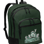 Michigan State Backpack MSU Peace Frog Medium Classic Style Backpack