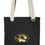 University of Missouri Tote Bag Mizzou Deluxe Canvas Shoulder Bag