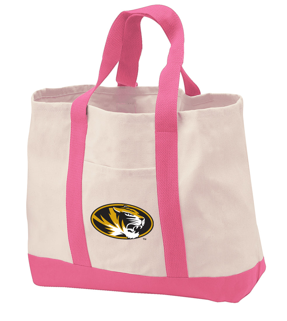 University of Missouri Canvas Tote Bag Mizzou Classic Tote