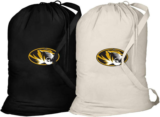 University of Missouri Laundry Bags 2 PC Set Mizzou Clothes Bags