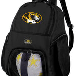 University of Missouri Soccer Ball Backpack or Mizzou Volleyball Sports Gear Bag