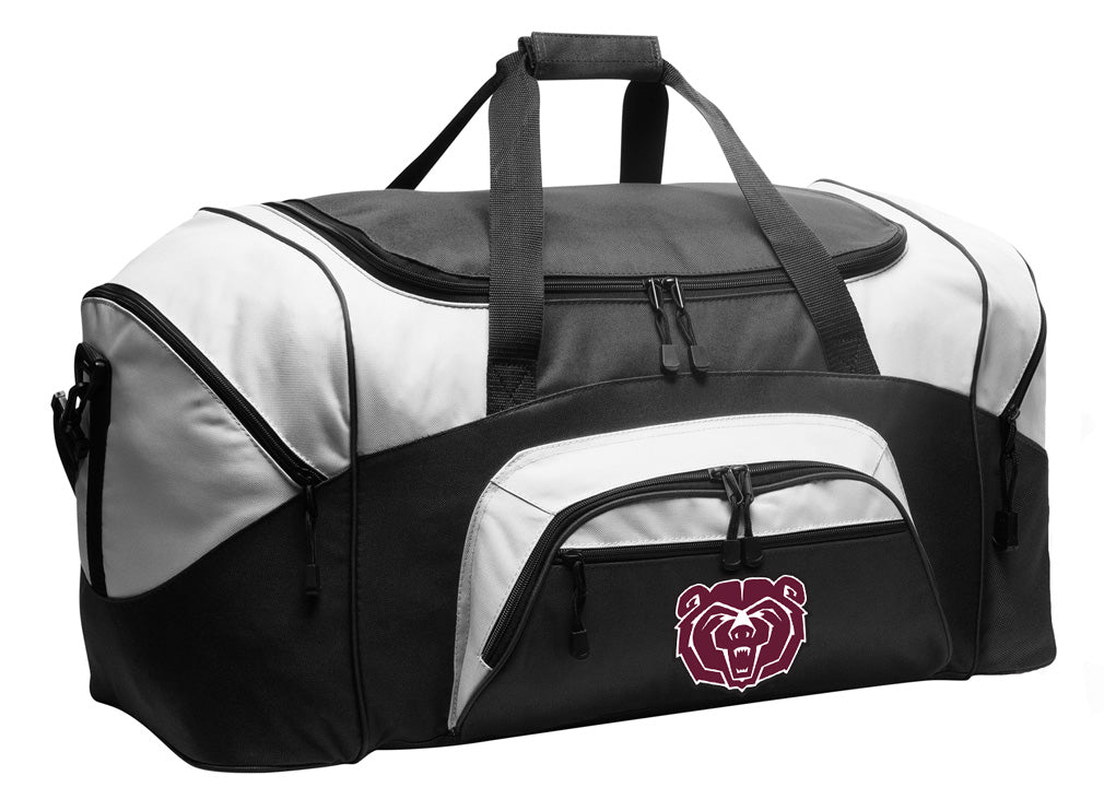 Missouri State University Large Duffel Bag Missouri State Bears Suitcase Luggage Bag