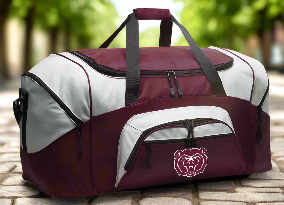 Missouri State University Large Duffel Bag Suitcase Luggage Bag