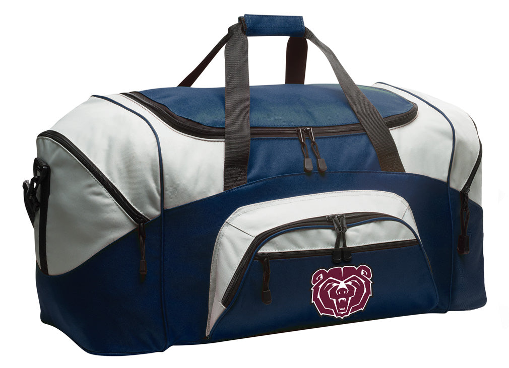 Missouri State University Large Duffel Bag Missouri State Bears Suitcase Luggage Bag