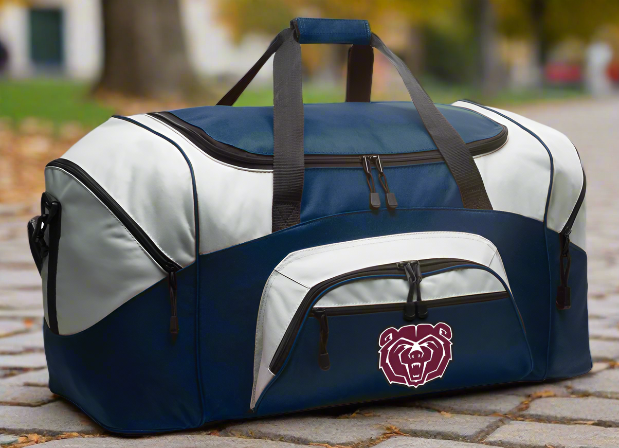 Missouri State University Large Duffel Bag Suitcase Luggage Bag