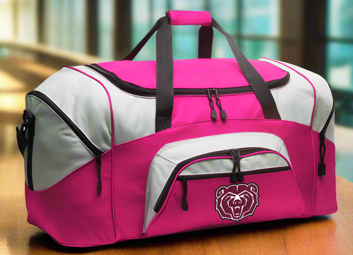 Missouri State University Large Duffel Bag Suitcase Luggage Bag