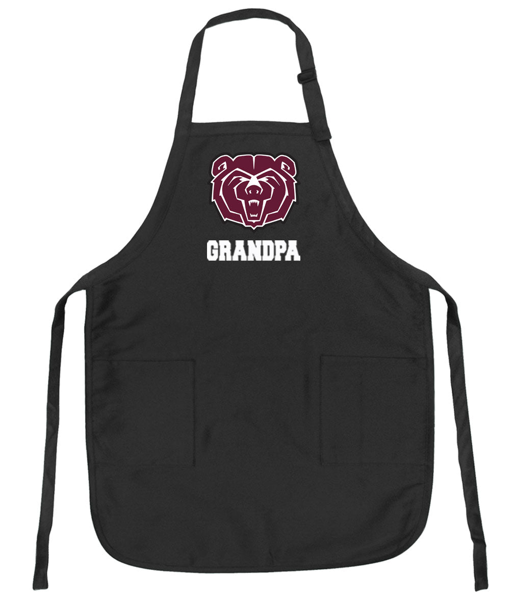 Missouri State University Apron Missouri State Bears Apron - Stain Resistant Fabric