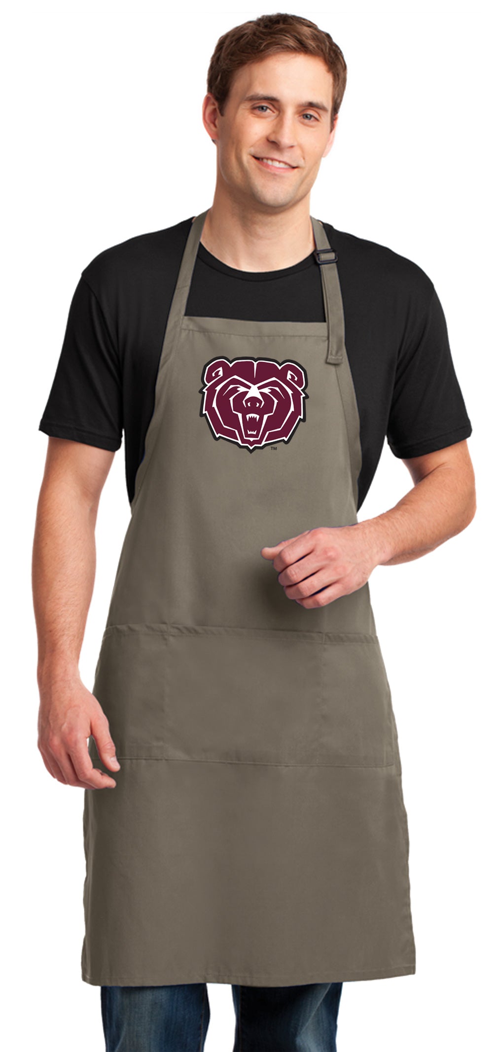 Missouri State University Large Apron Missouri State Bears Apron - Adjustable with Pockets