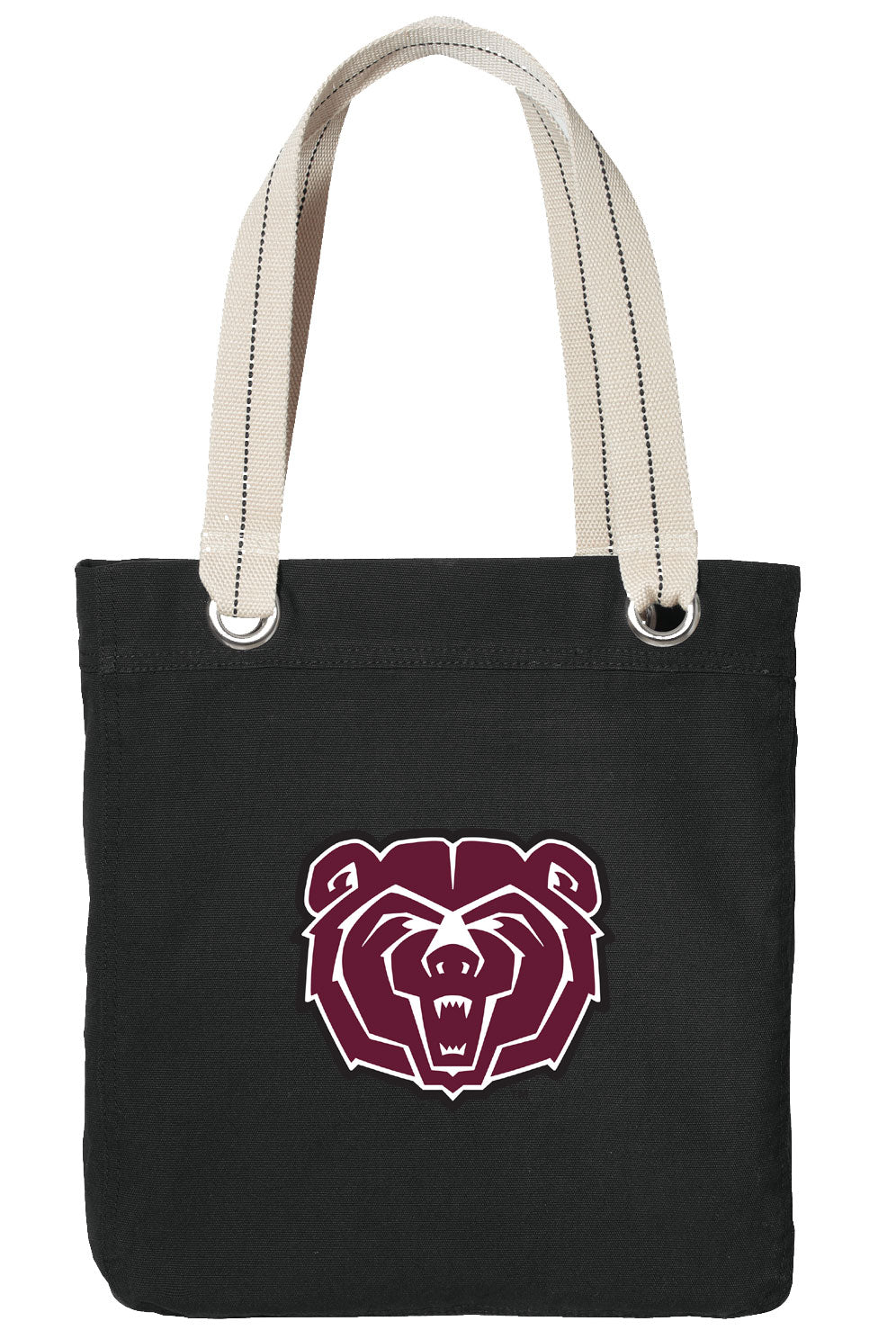 Missouri State University Tote Bag Missouri State Bears Deluxe Canvas Shoulder Bag