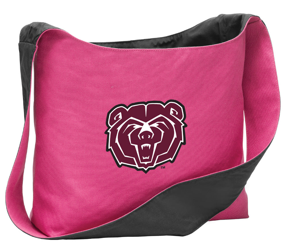 Missouri State University Cross Body Bag Missouri State Bears Shoulder Tote Bag - Sling Style