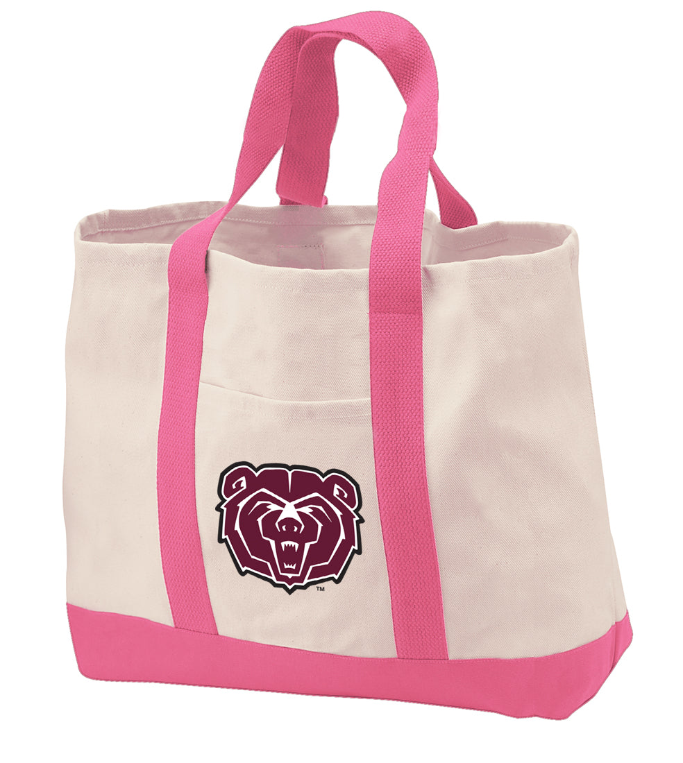 Missouri State University Canvas Tote Bag Missouri State Bears Classic Tote