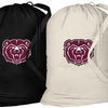 Missouri State University Laundry Bags 2 PC Set Missouri State Bears Clothes Bags