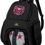 Missouri State University Soccer Ball Backpack or Missouri State Bears Volleyball Sports Gear Bag