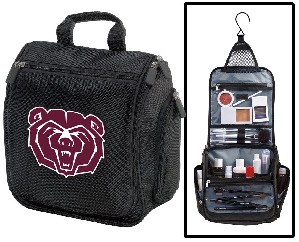 Missouri State University Toiletry Bag or Mens Missouri State Bears Travel Shaving Kit