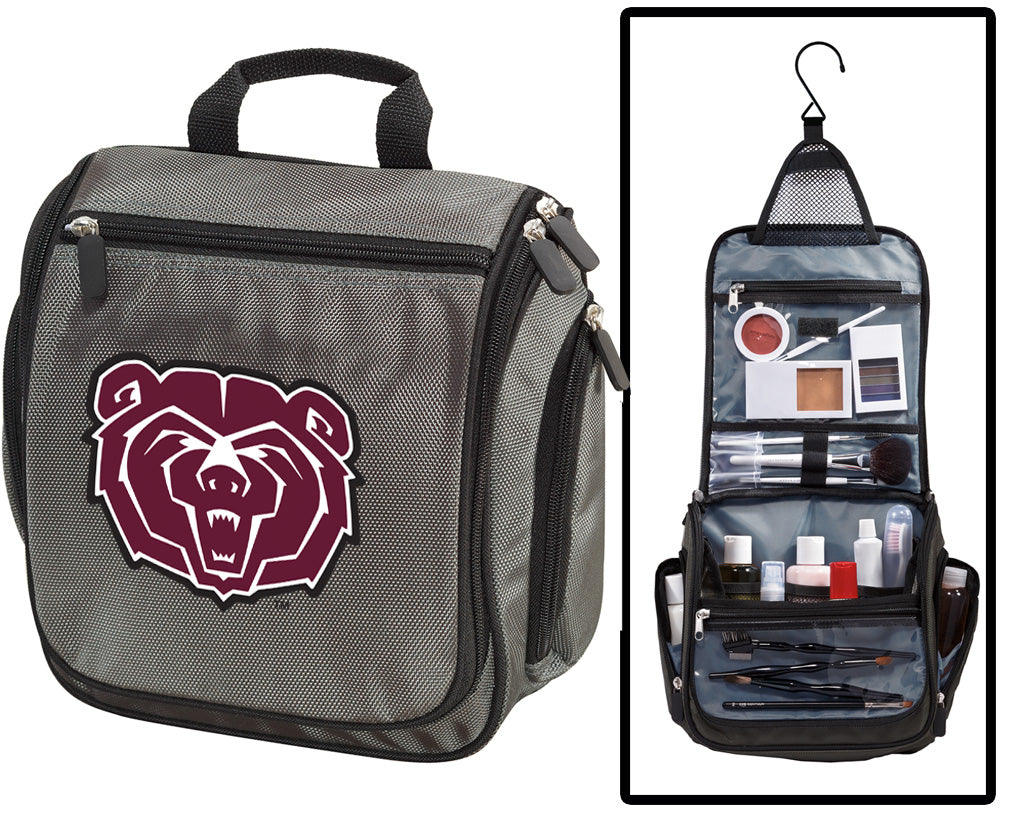 Missouri State University Toiletry Bag or Mens Missouri State Bears Travel Shaving Kit