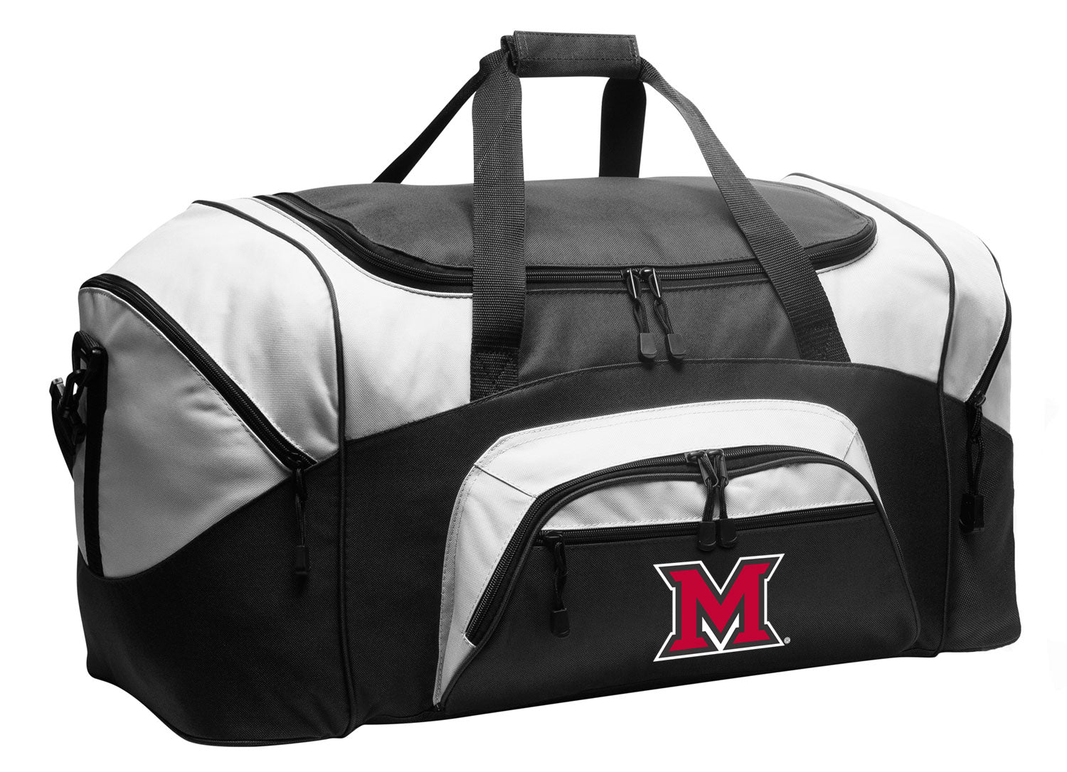 Miami University Large Duffel Bag Miami of Ohio Suitcase Luggage Bag