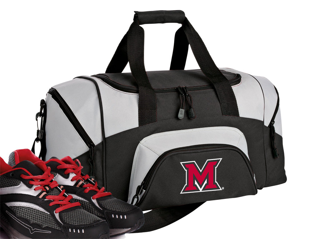 Miami University Small Duffel Bag Miami Of Ohio Carryon Suitcase or Gym Bag