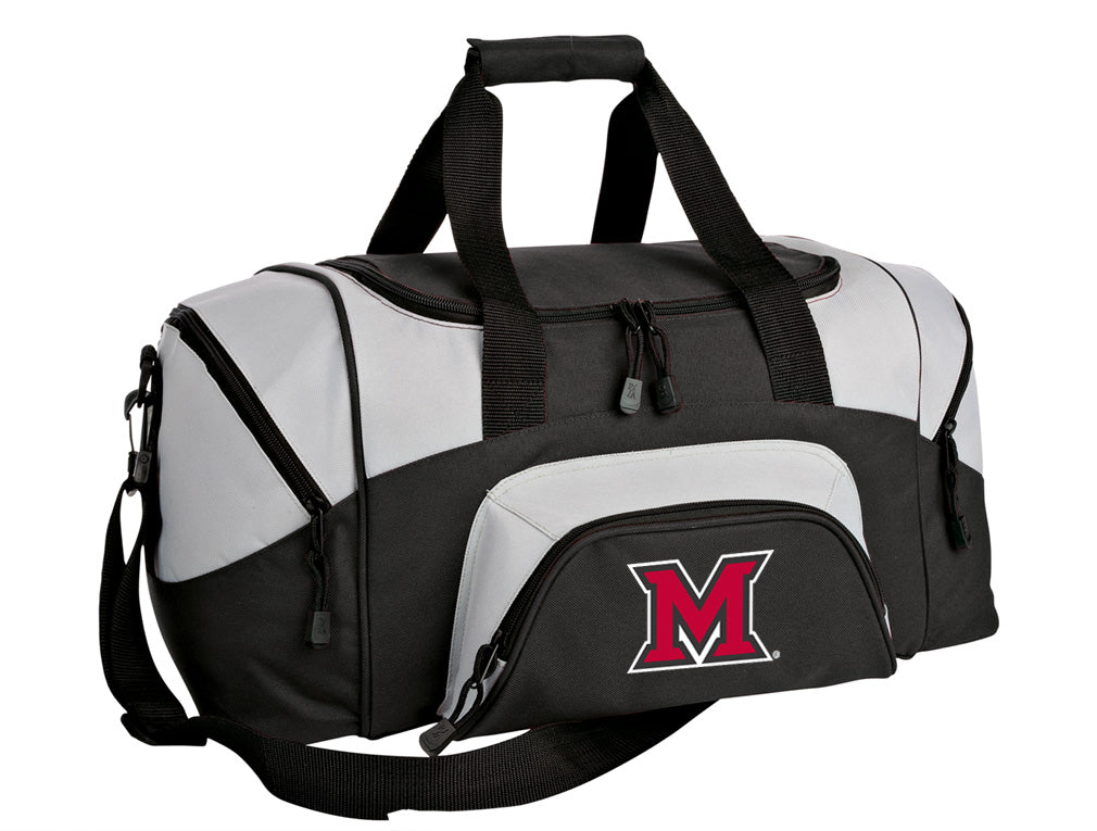 Miami University Small Duffel Bag Miami Of Ohio Carryon Suitcase or Gym Bag