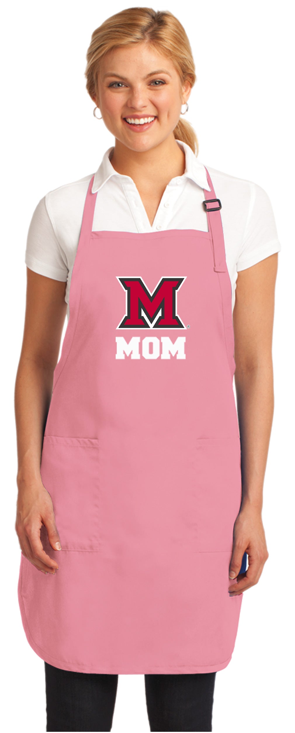 Miami University Apron Official Miami Of Ohio Aprons - Stain Resistant Fabric