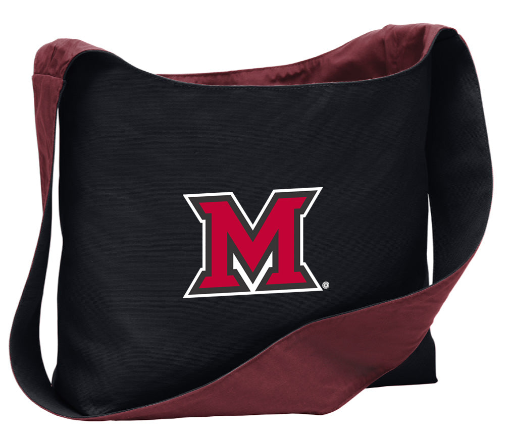 Miami University Cross Body Bag Miami of Ohio Shoulder Tote Bag - Sling Style