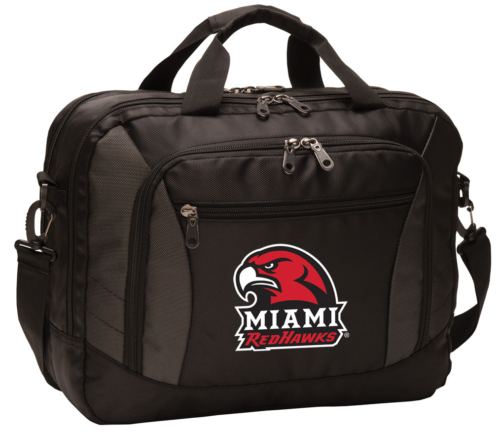 Miami University Laptop Messenger Bag Miami University RedHawks Computer Bag