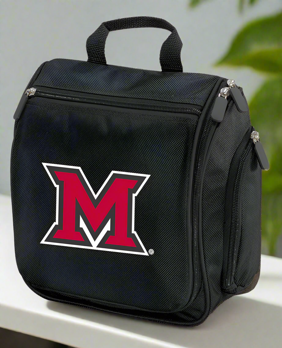 Miami University Toiletry Bag or Mens Miami of Ohio Travel Shaving Kit