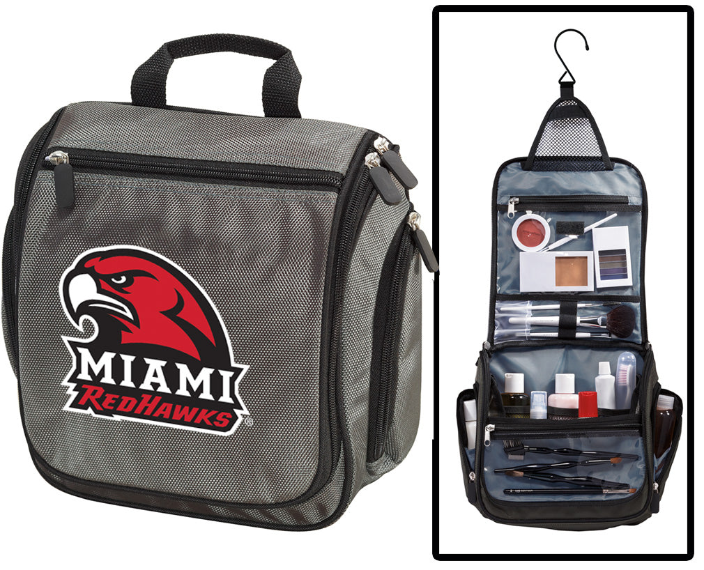 Miami University Toiletry Bag or Mens Miami University RedHawks Travel Shaving Kit