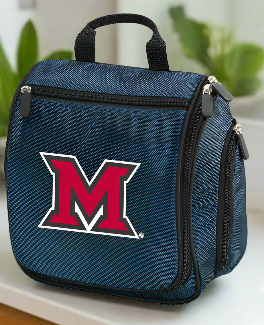 Miami University Toiletry Bag or Mens Miami of Ohio Travel Shaving Kit