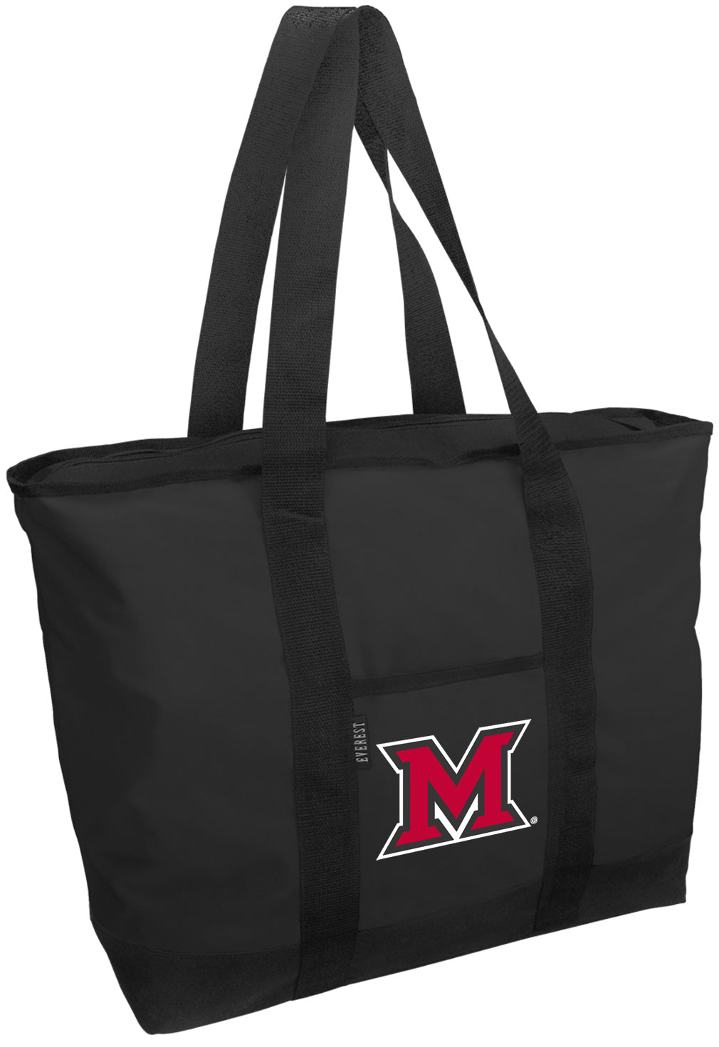 Miami University Tote Bag Miami of Ohio Large Zippered Tote