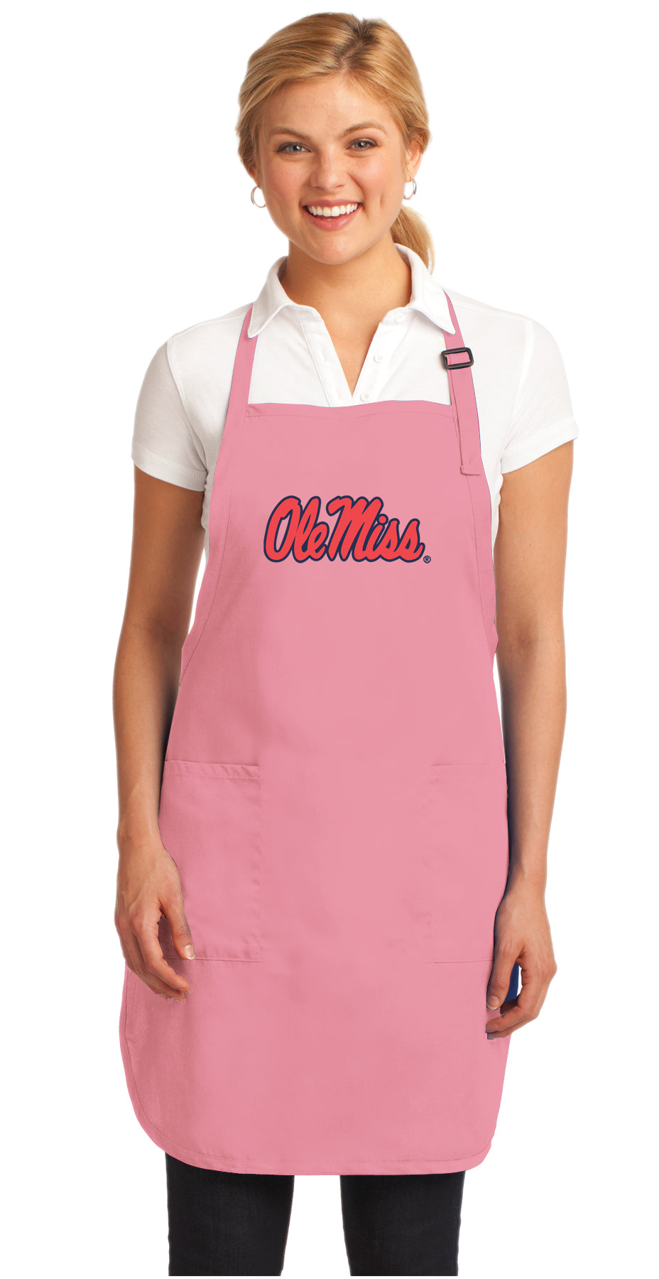 Ole Miss Apron University of Mississippi Apron - Stain Resistant Fabric