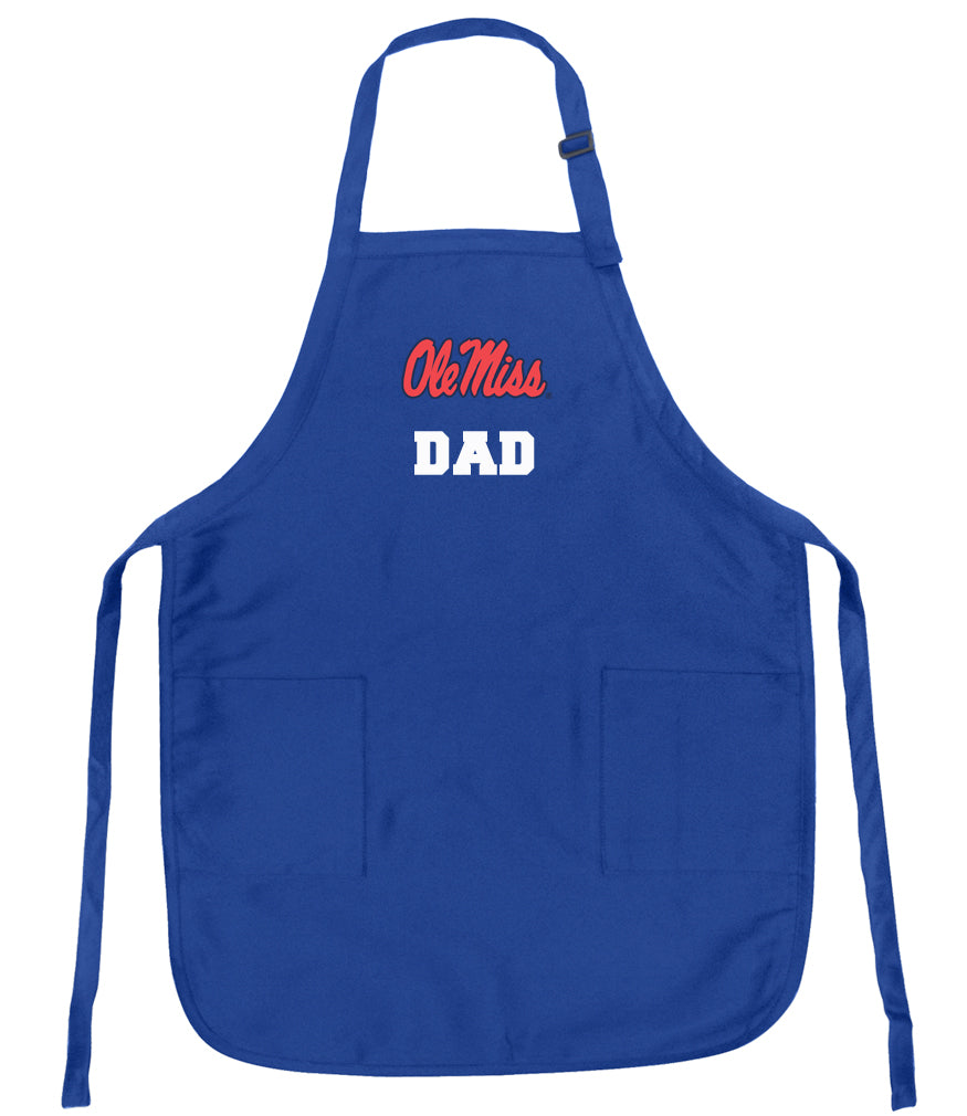 Ole Miss Apron University of Mississippi Apron - Stain Resistant Fabric