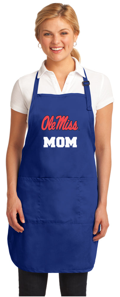 Ole Miss Apron University of Mississippi Apron - Stain Resistant Fabric