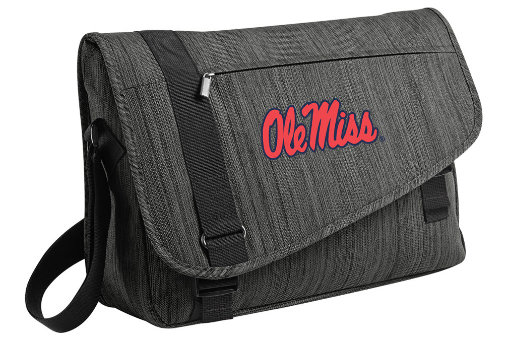 Ole Miss Messenger Bag University of Mississippi Travel Bag