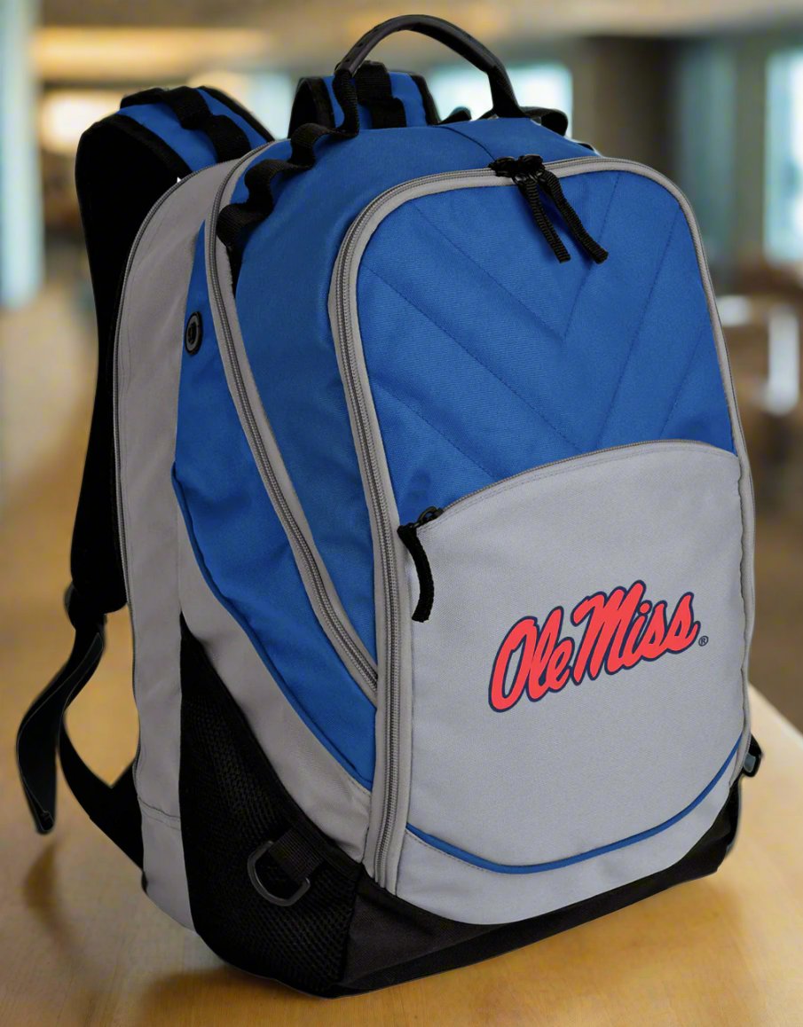 Ole Miss Backpack University of Mississippi Laptop Computer Backpack