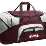 Mississippi State Large Duffel Bag Mississippi State Bulldogs Suitcase Luggage Bag