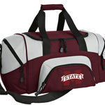 Mississippi State Small Duffel Bag Mississippi State Bulldogs Carryon Suitcase or Gym Bag