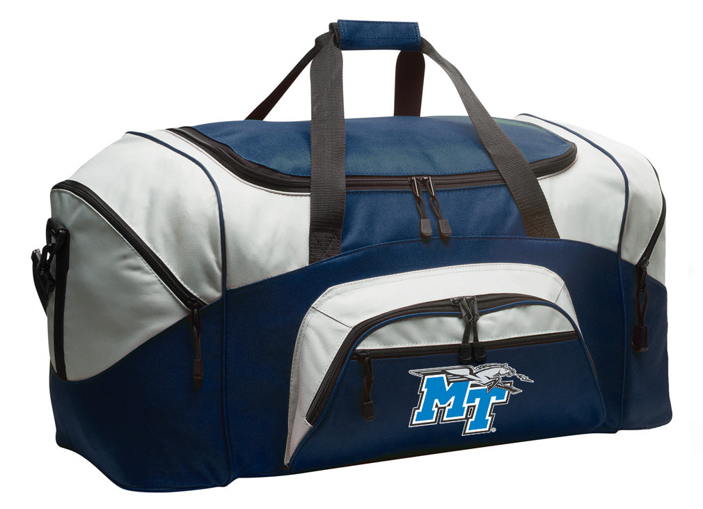 Middle Tennessee Large Duffel Bag MTSU Suitcase Luggage Bag