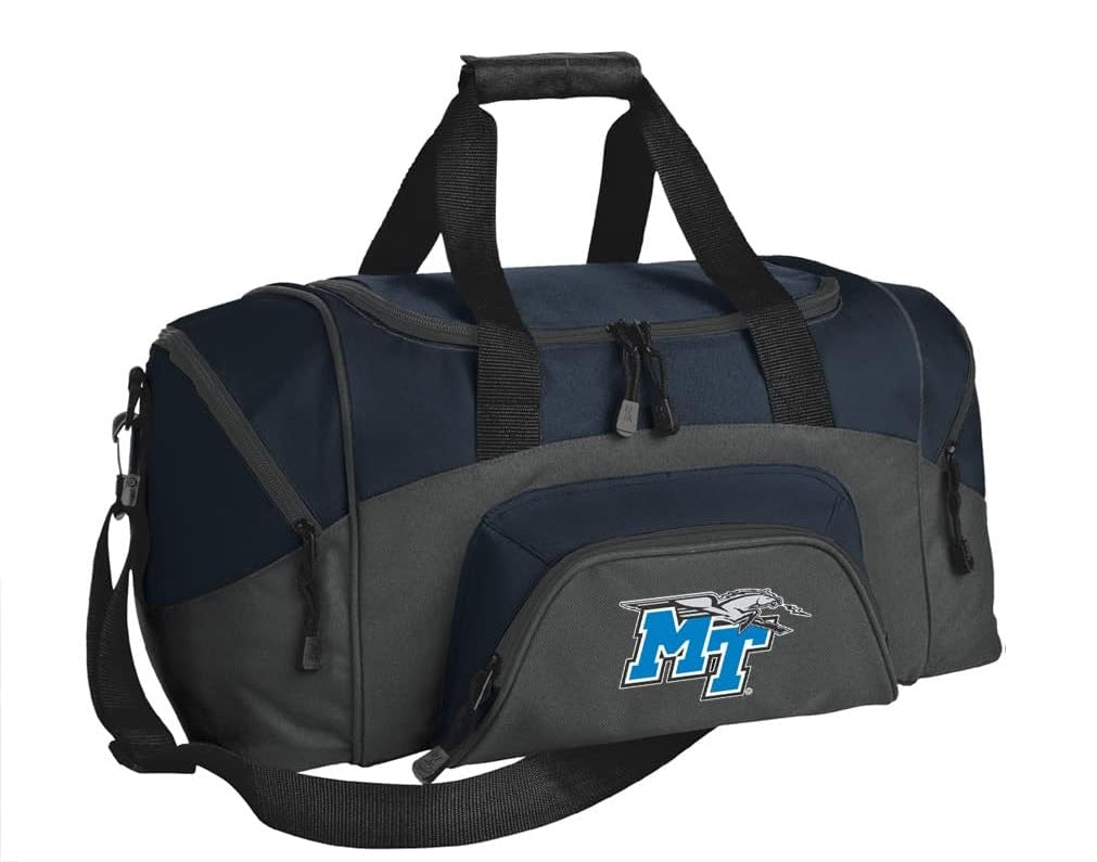 Middle Tennessee Small Duffel Bag MTSU Carryon Suitcase or Gym Bag