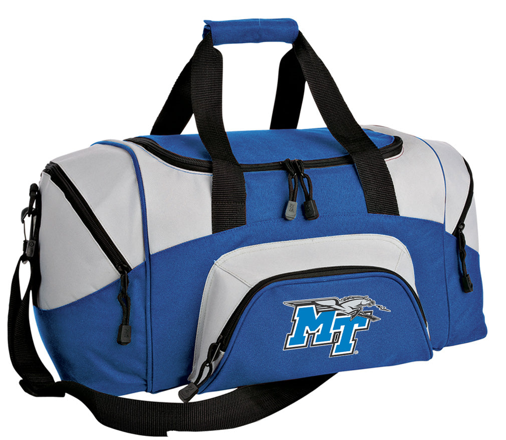 Middle Tennessee Small Duffel Bag MTSU Carryon Suitcase or Gym Bag