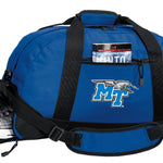 Middle Tennessee Duffel Bag MTSU Gym or Sports Bag with Shoe Pocket